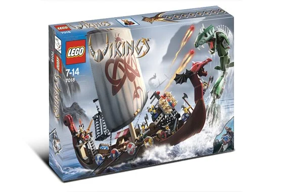 LEGO® 7018 Viking Ship challenges the Midgard Serpent - zdjęcie 2