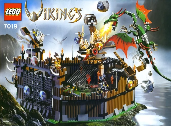 LEGO® 7019 Viking Fortress against the Fafnir Dragon