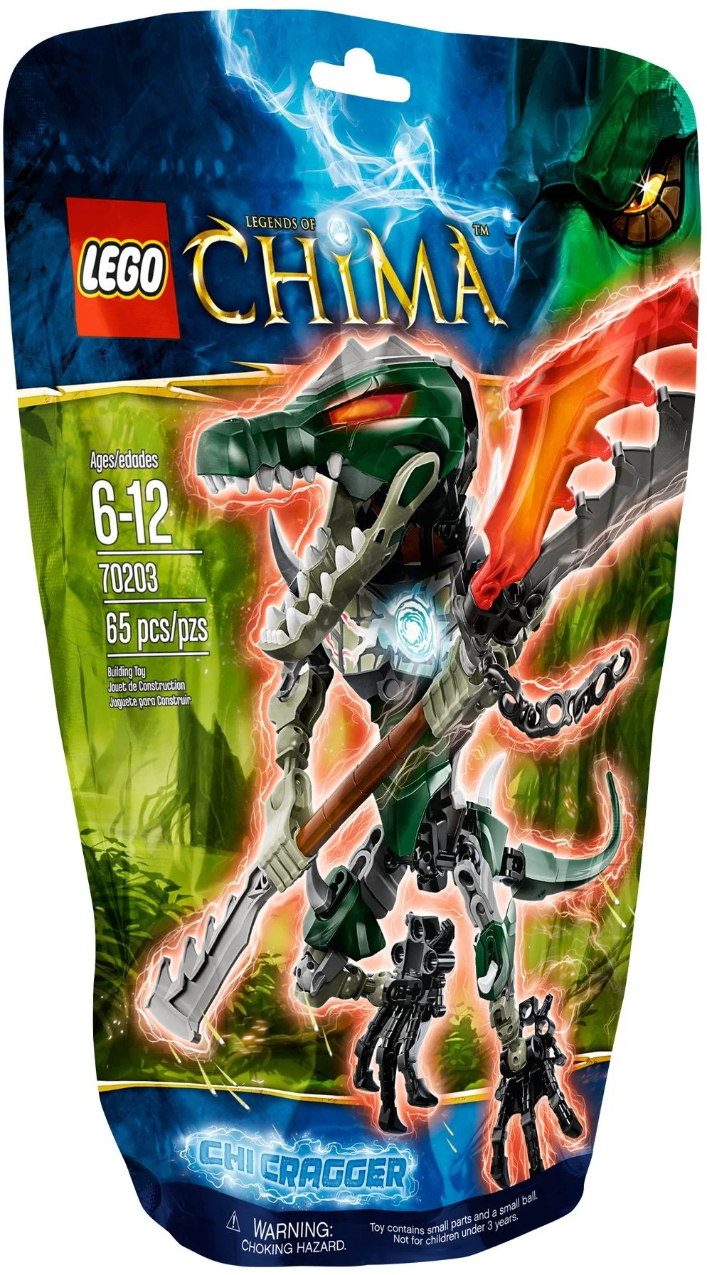 LEGO® 70203 Legends Of Chima Chi Cragger Unikat z Roku - zdjęcie 2
