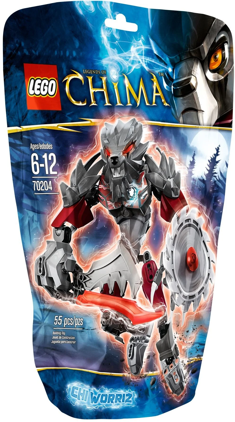 LEGO® 70204 Legends of Chima Chi Worriz Unikat 2013 Rok! - zdjęcie 2