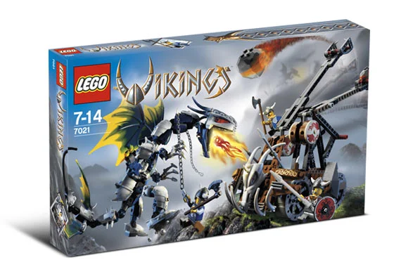 LEGO® 7021 Viking Double Catapult vs. the Armored Ofnir Dragon - zdjęcie 2