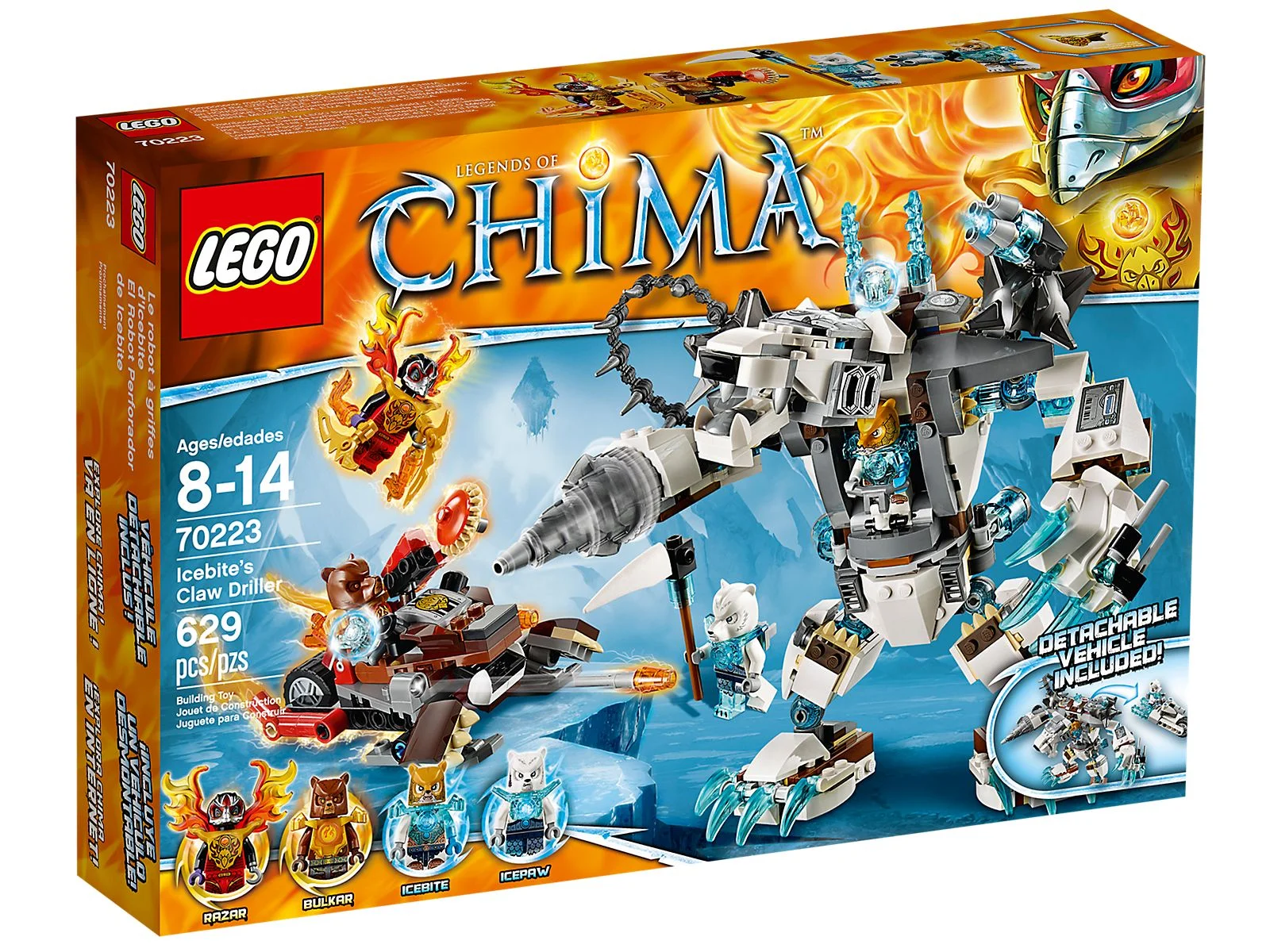 LEGO® 70223 Niszczyciel Icebite'a - zdjęcie 3