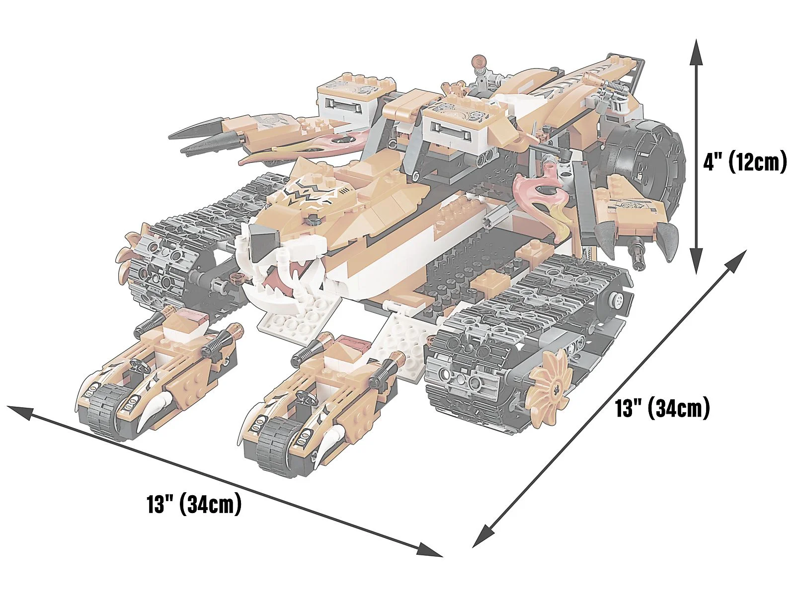 LEGO® 70224 Lotny oddział Tigera - zdjęcie 3