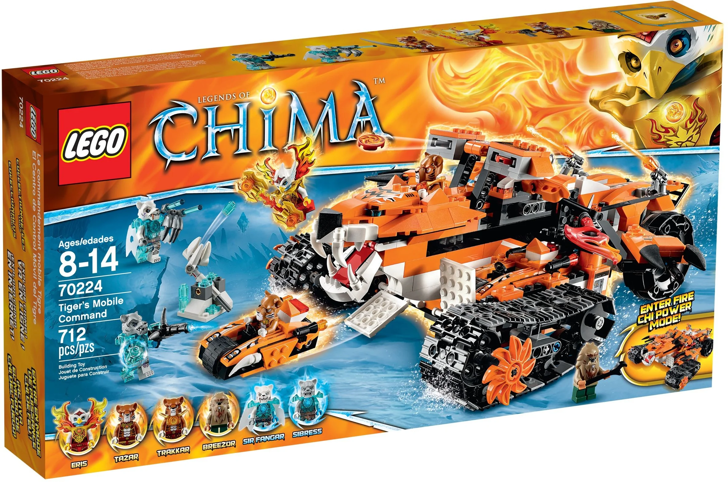 LEGO® 70224 Lotny oddział Tigera