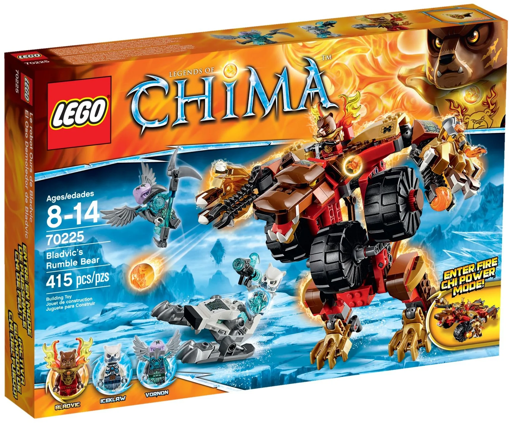 LEGO® 70225 of Chima Machina Bladvica Nowe