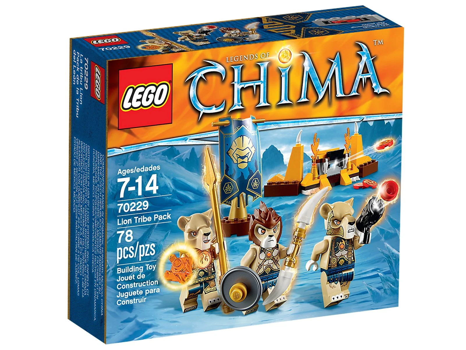 LEGO® 70229 Chima Plemię Lwów - zdjęcie 2