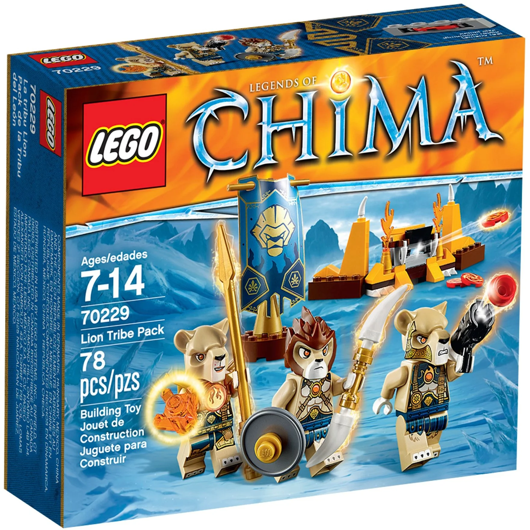 LEGO® 70229 Chima Plemię Lwów - zdjęcie 9