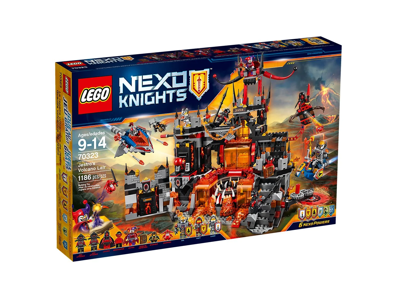 LEGO® 70323 Wulkaniczna kryjówka Jestro - zdjęcie 2