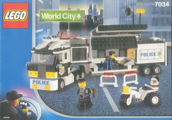 Lego Surveillance Truck to zestaw z serii World City