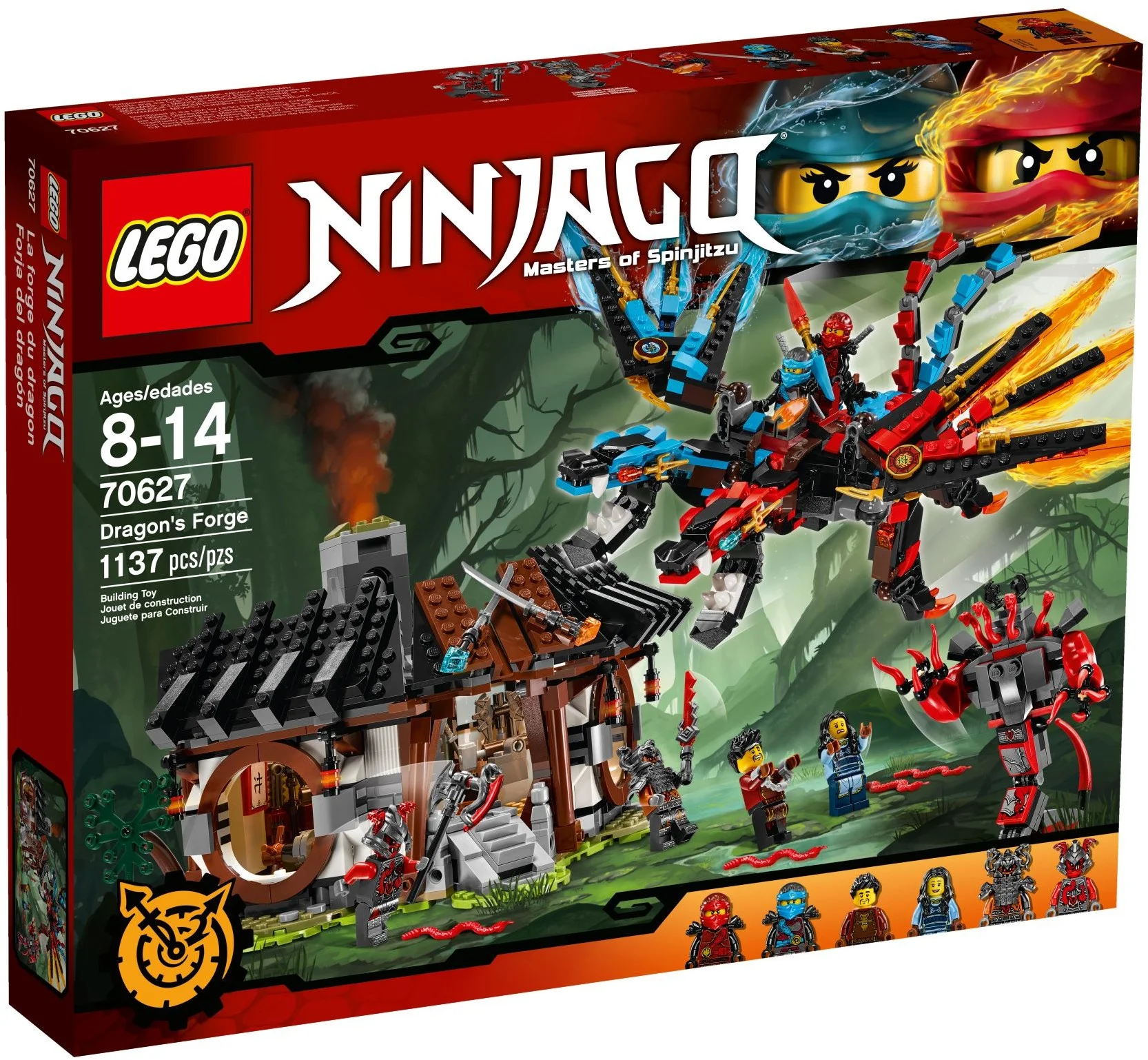 LEGO® 70627 Kuźnia Smoka Kai Dragons - zdjęcie 11