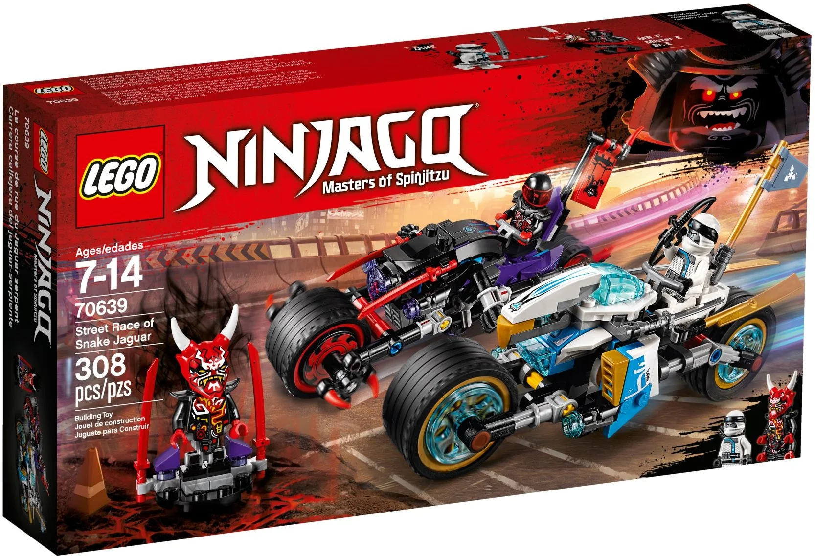 LEGO® 70639 Wyścig uliczny Wężowego Jaguara - zdjęcie 2