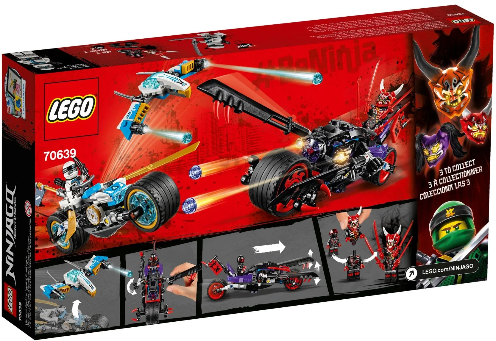 LEGO® 70639 Wyścig uliczny Wężowego Jaguara - zdjęcie 3