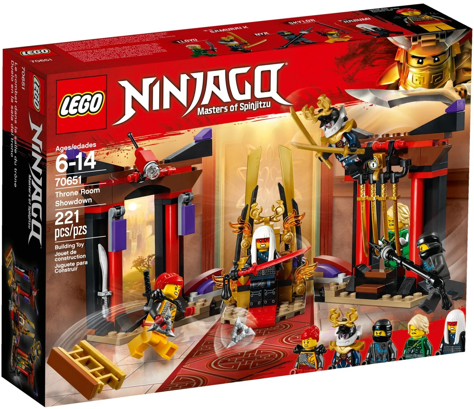 LEGO® 70651 Starcie w sali tronowej - zdjęcie 2