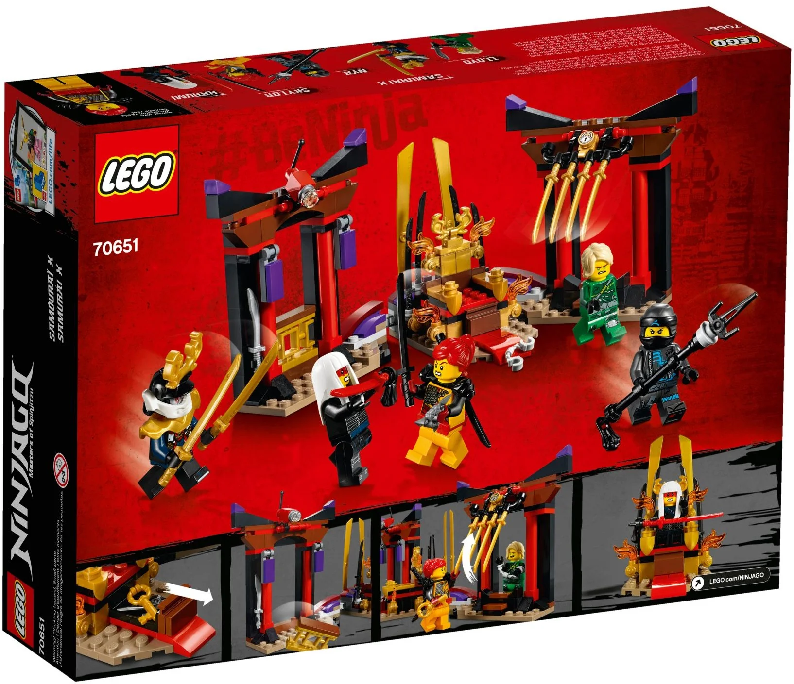 LEGO® 70651 Starcie w sali tronowej - zdjęcie 6