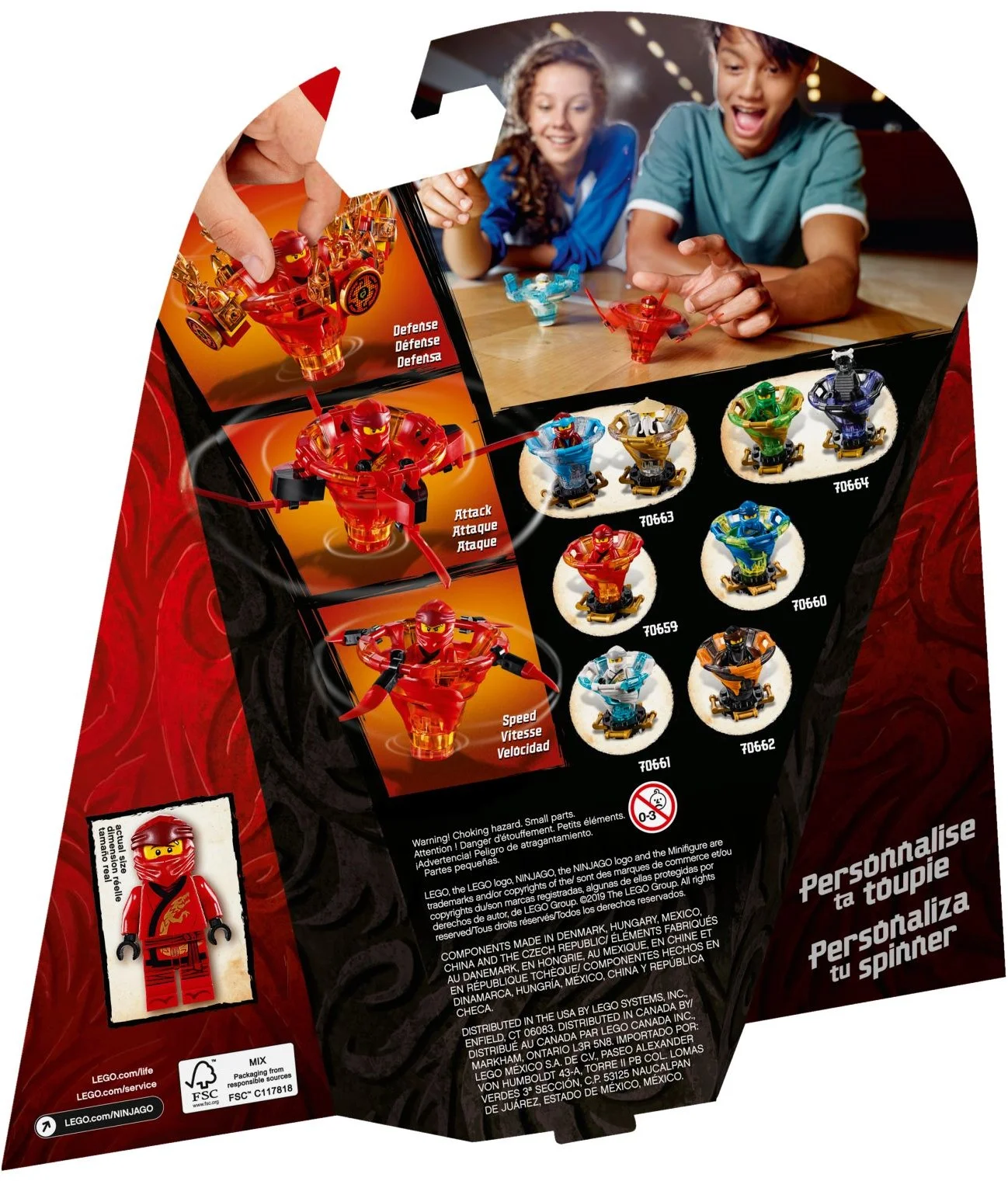 LEGO® 70659 Opis Lego Ninjago Spinjitzu Kai - zdjęcie 5