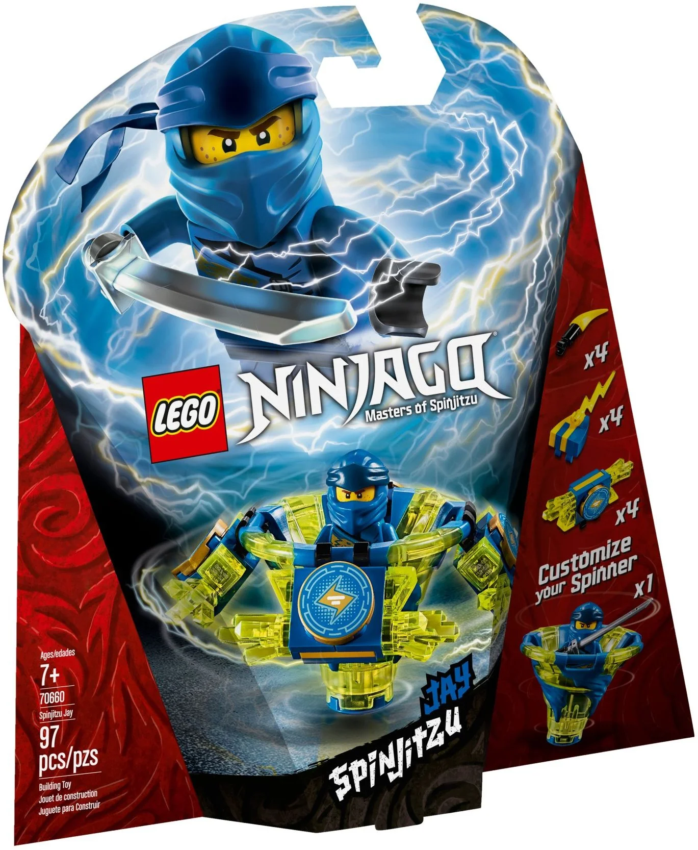 Opis Lego Ninjago Spinjitzu Jay