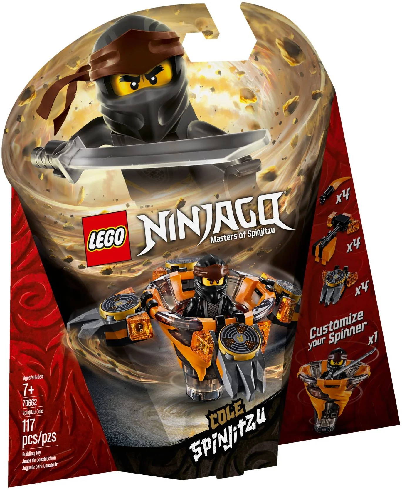 LEGO® 70662 Spinjitzu Cole - zdjęcie 1