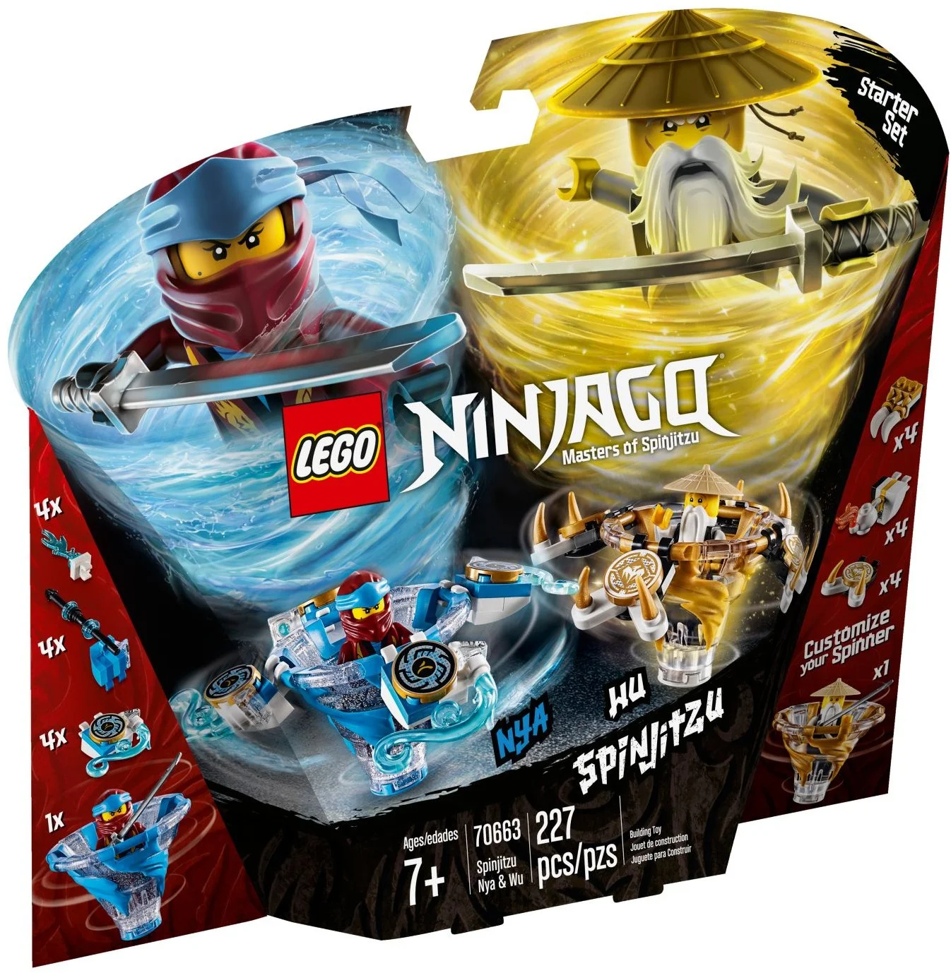 LEGO® 70663 Spinjitzu Nya & Wu - zdjęcie 2