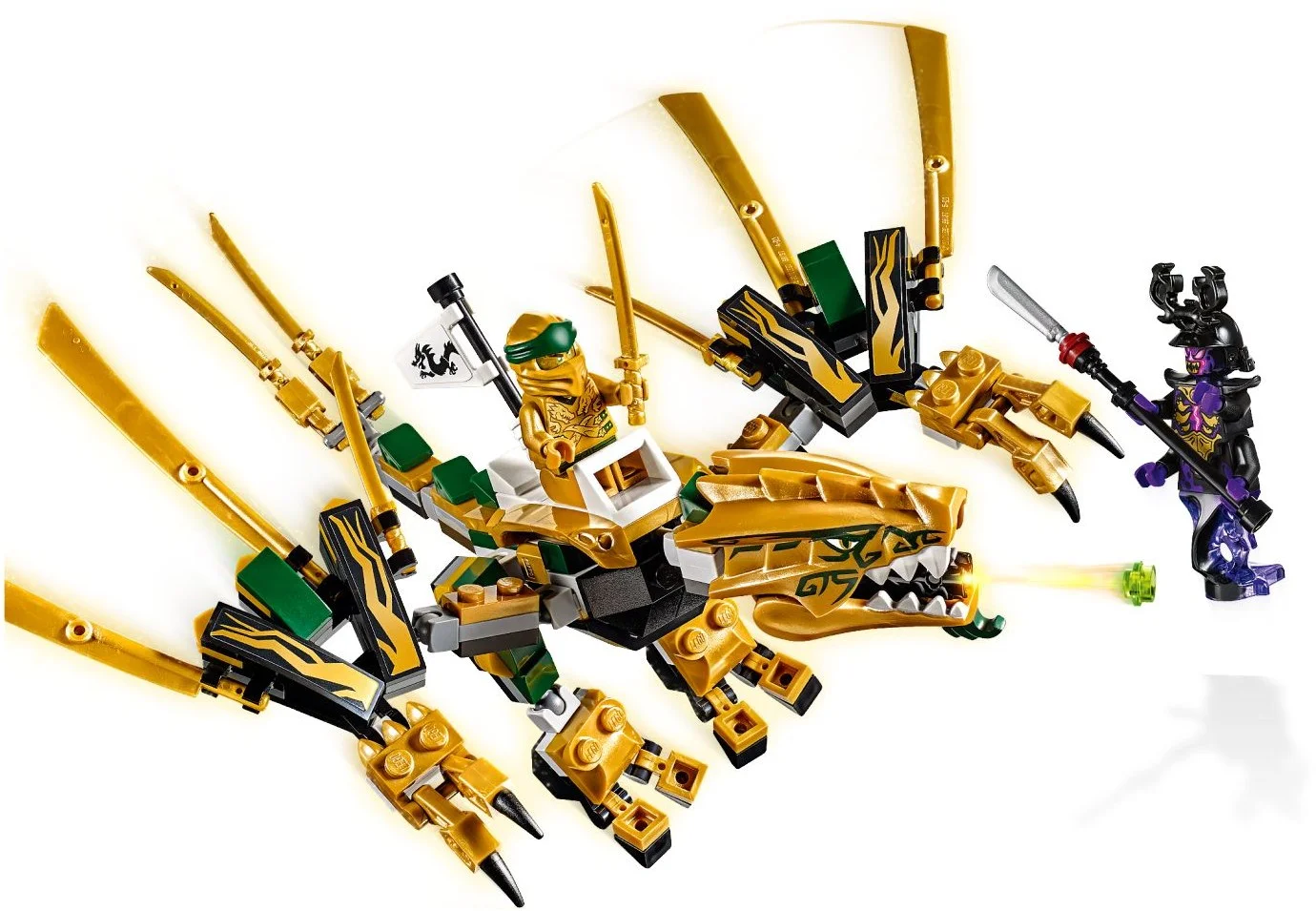 LEGO® 70666 Złoty Smok - zdjęcie 3
