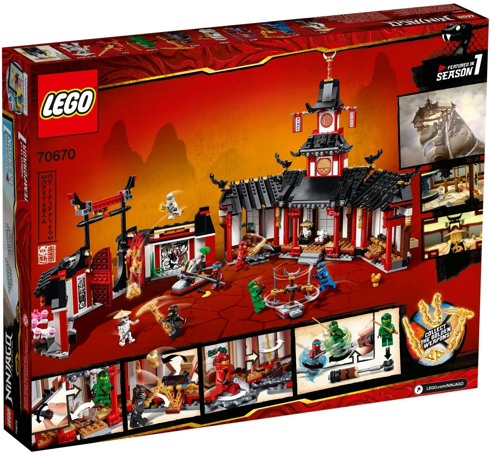 LEGO® 70670 Klasztor Spinjitzu - zdjęcie 5
