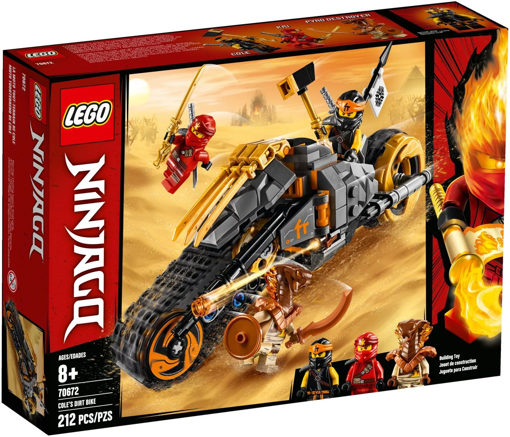 LEGO® 70672 Motocykl Cole'a - zdjęcie 2