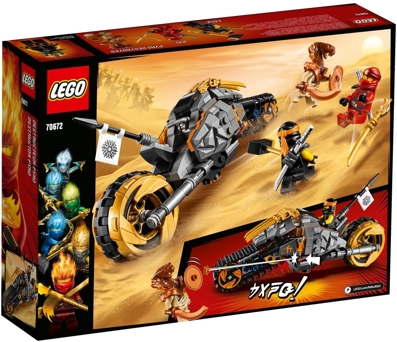 LEGO® 70672 Motocykl Cole'a - zdjęcie 3