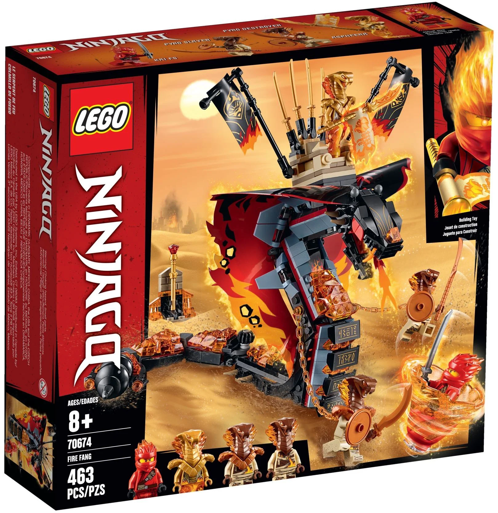 LEGO® 70674 Ognisty Kieł - zdjęcie 2