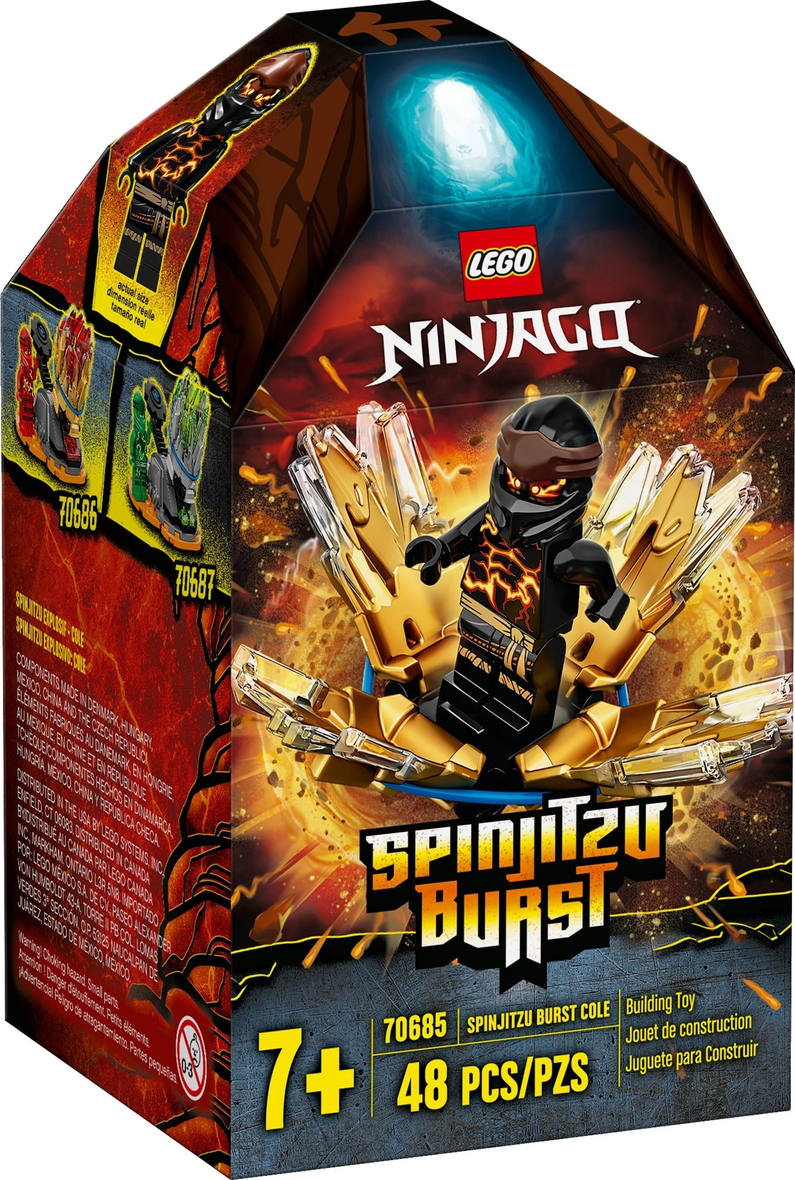 LEGO® 70685 Wybuch Spinjitzu - Cole - zdjęcie 1