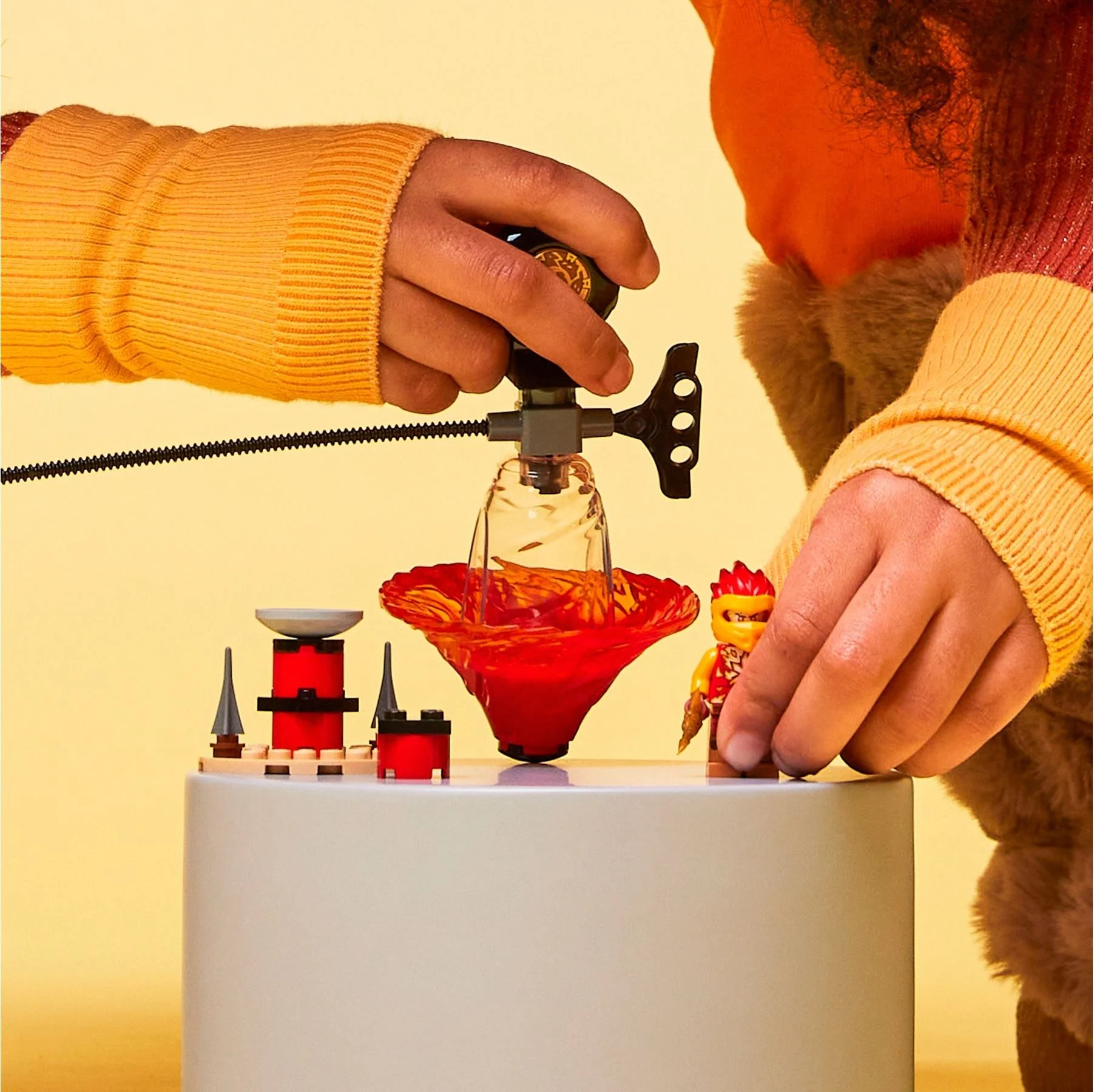 LEGO® 70688 Lego Ninjago Szkolenie wojownika Spinjitzu Kaia spinner bączek - zdjęcie 7