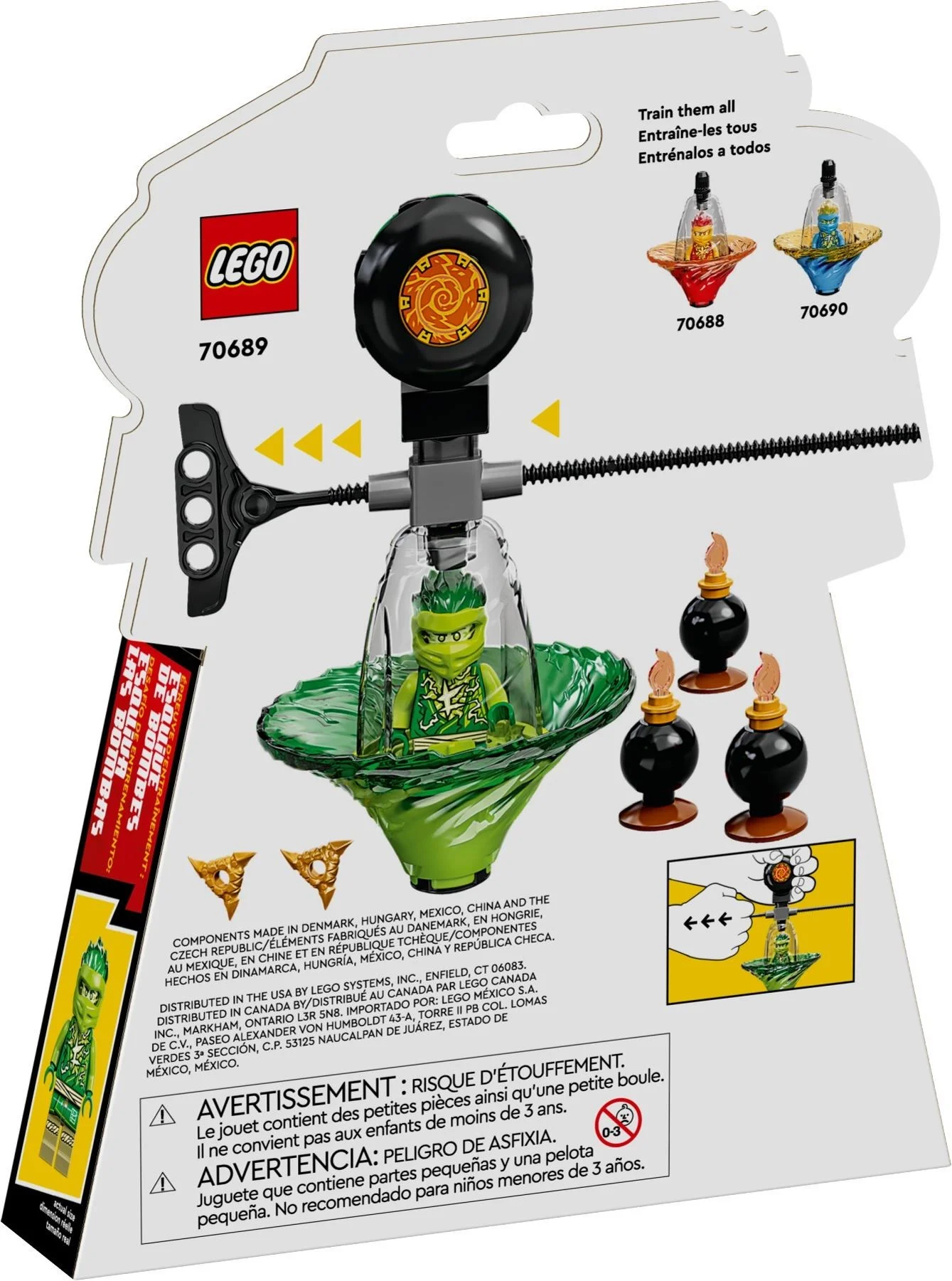 LEGO® 70689 LEGO Ninjago Szkolenie wojownika Spinjitzu L - zdjęcie 3