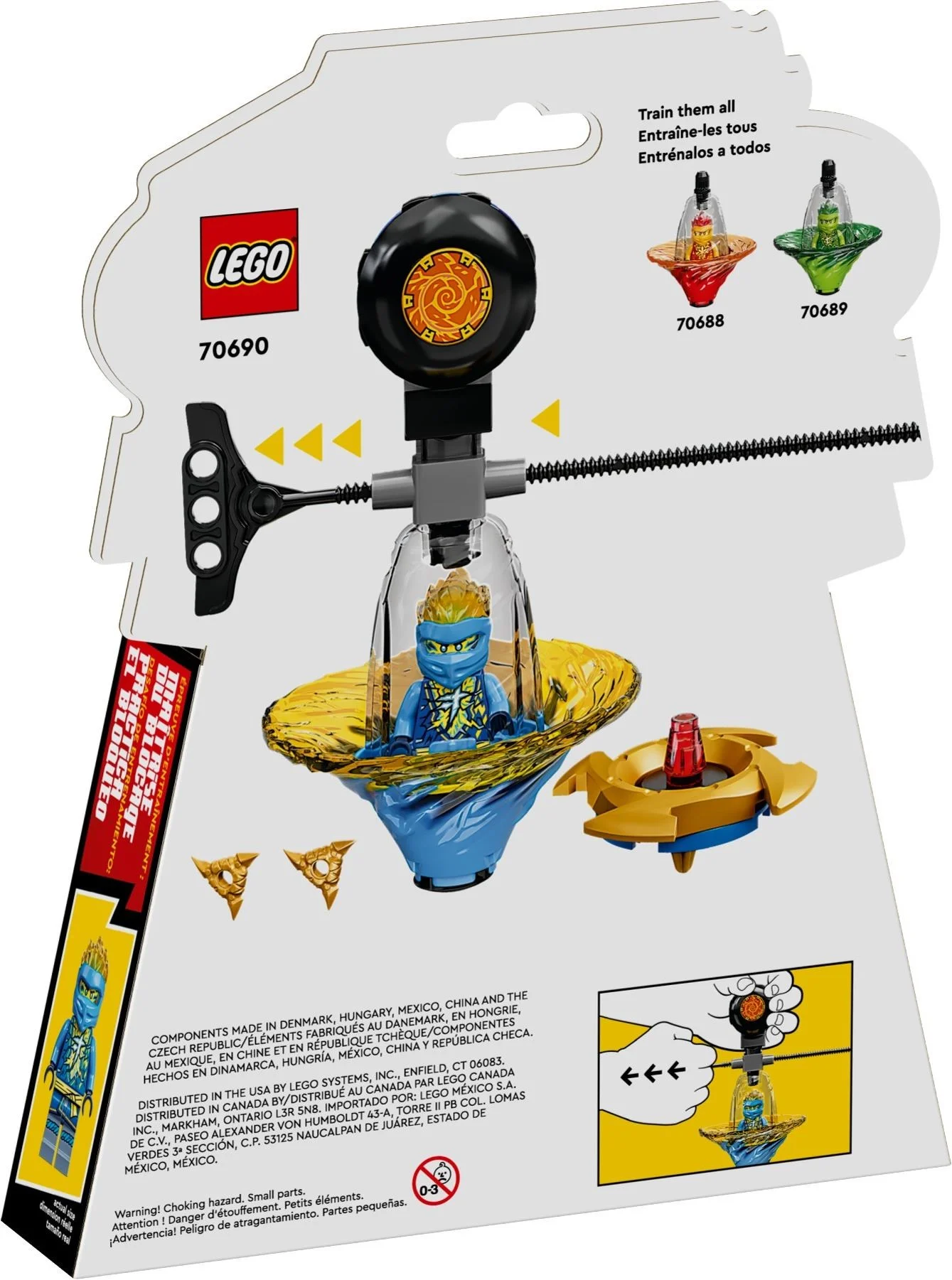 LEGO® 70690 LEGO Ninjago Szkolenie wojownika Spinjitzu J - zdjęcie 5