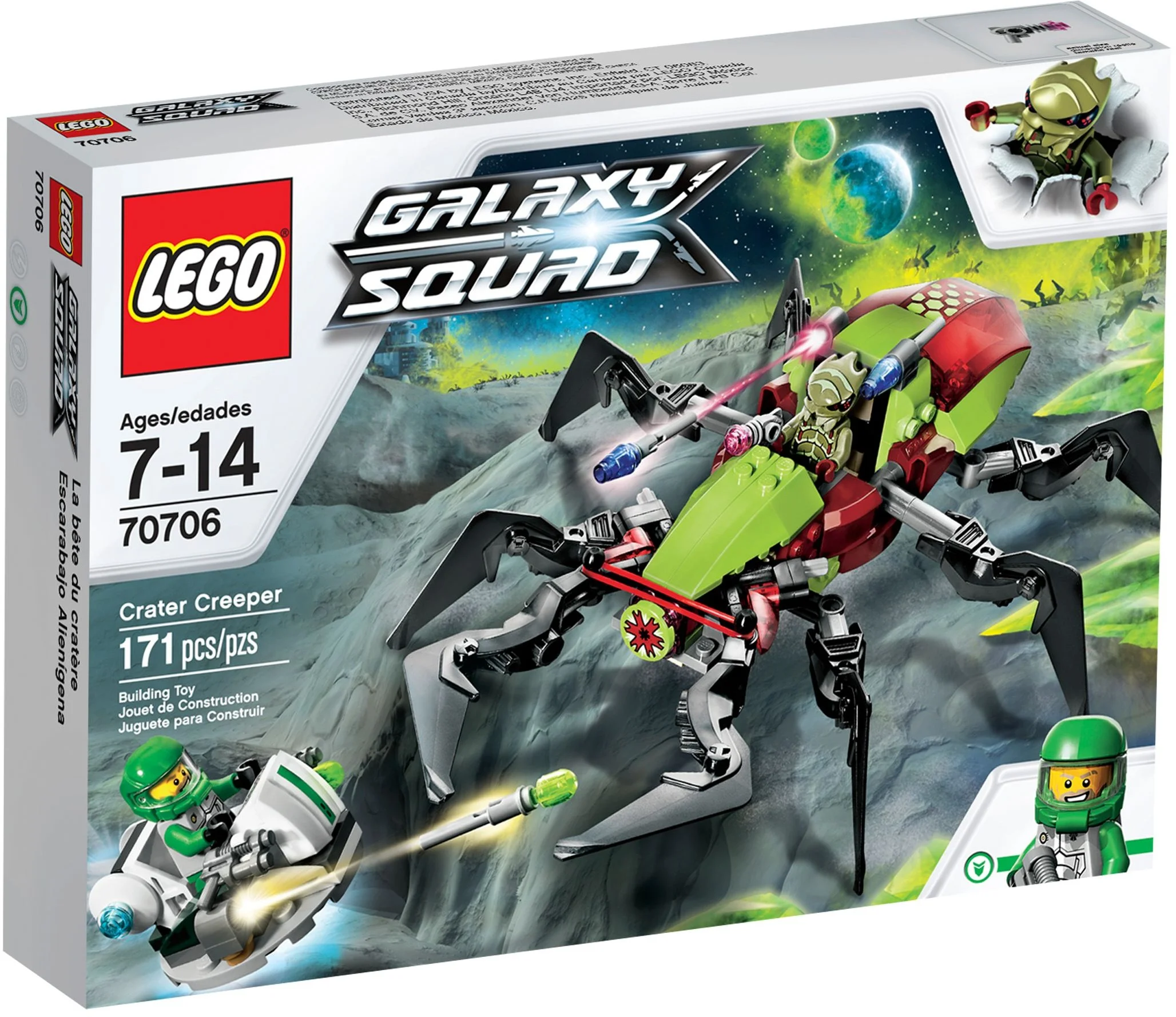 LEGO® 70706 Squad Pełzacz z krateru - zdjęcie 2