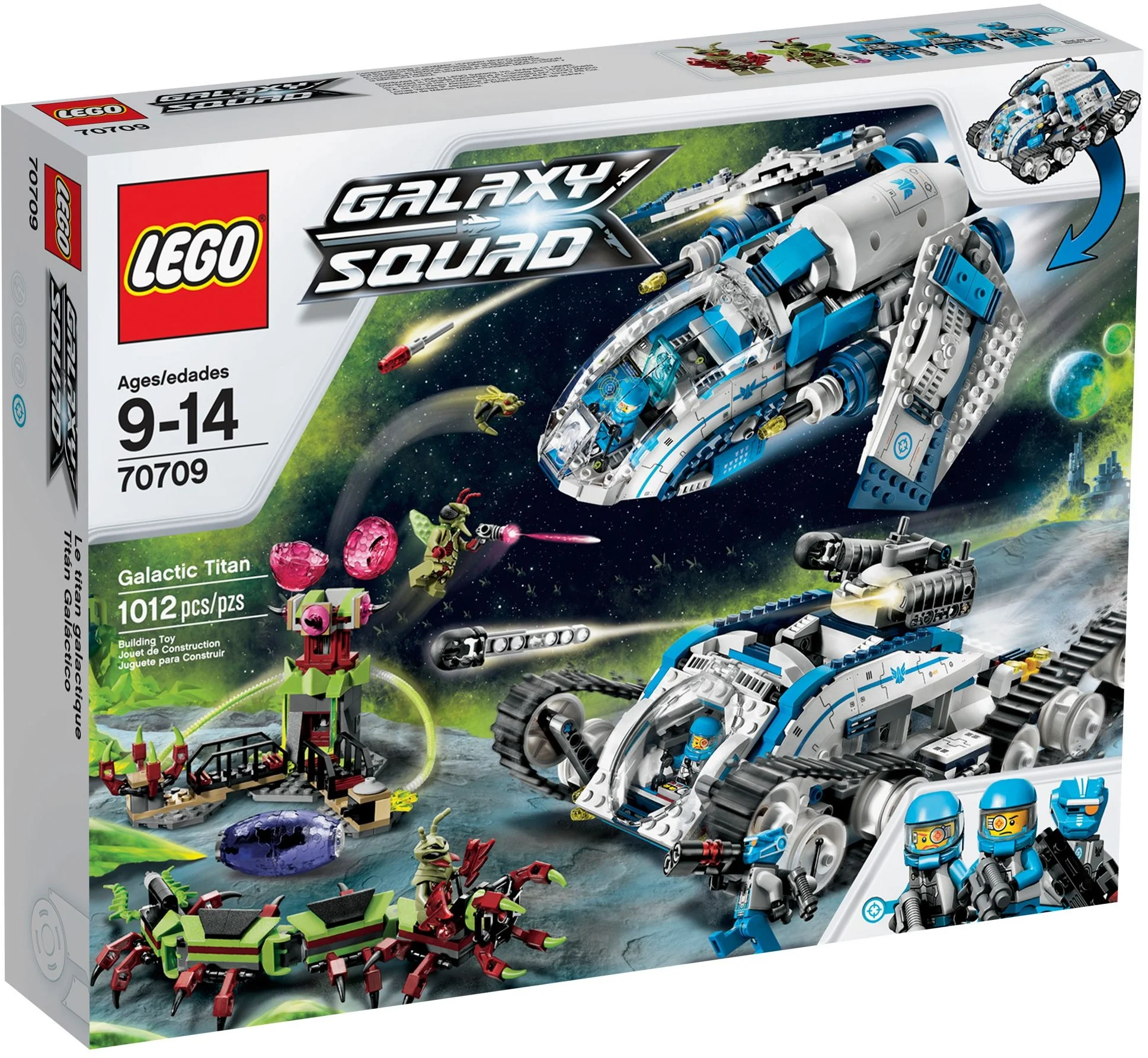 LEGO® 70709 Squad Galaktyczny Tytan Nowe - zdjęcie 2