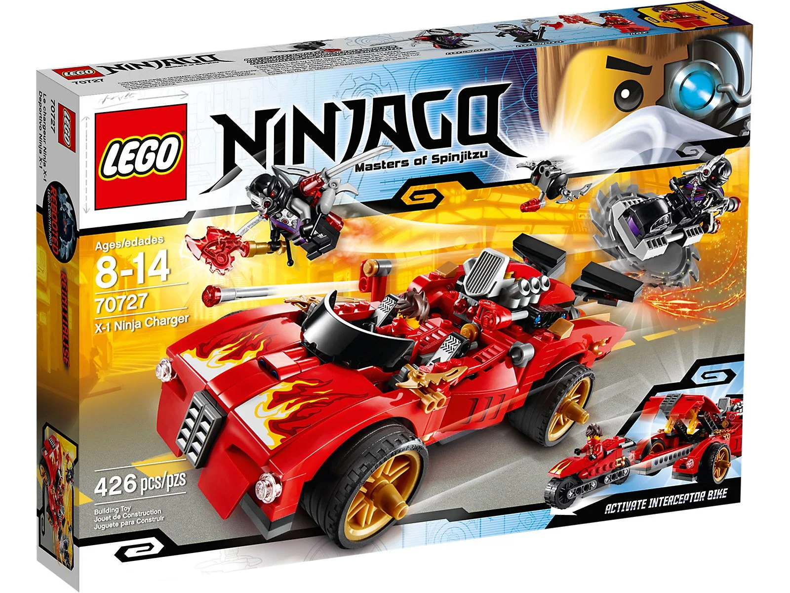 LEGO® 70727 Ninjaścigacz X-1 - zdjęcie 5