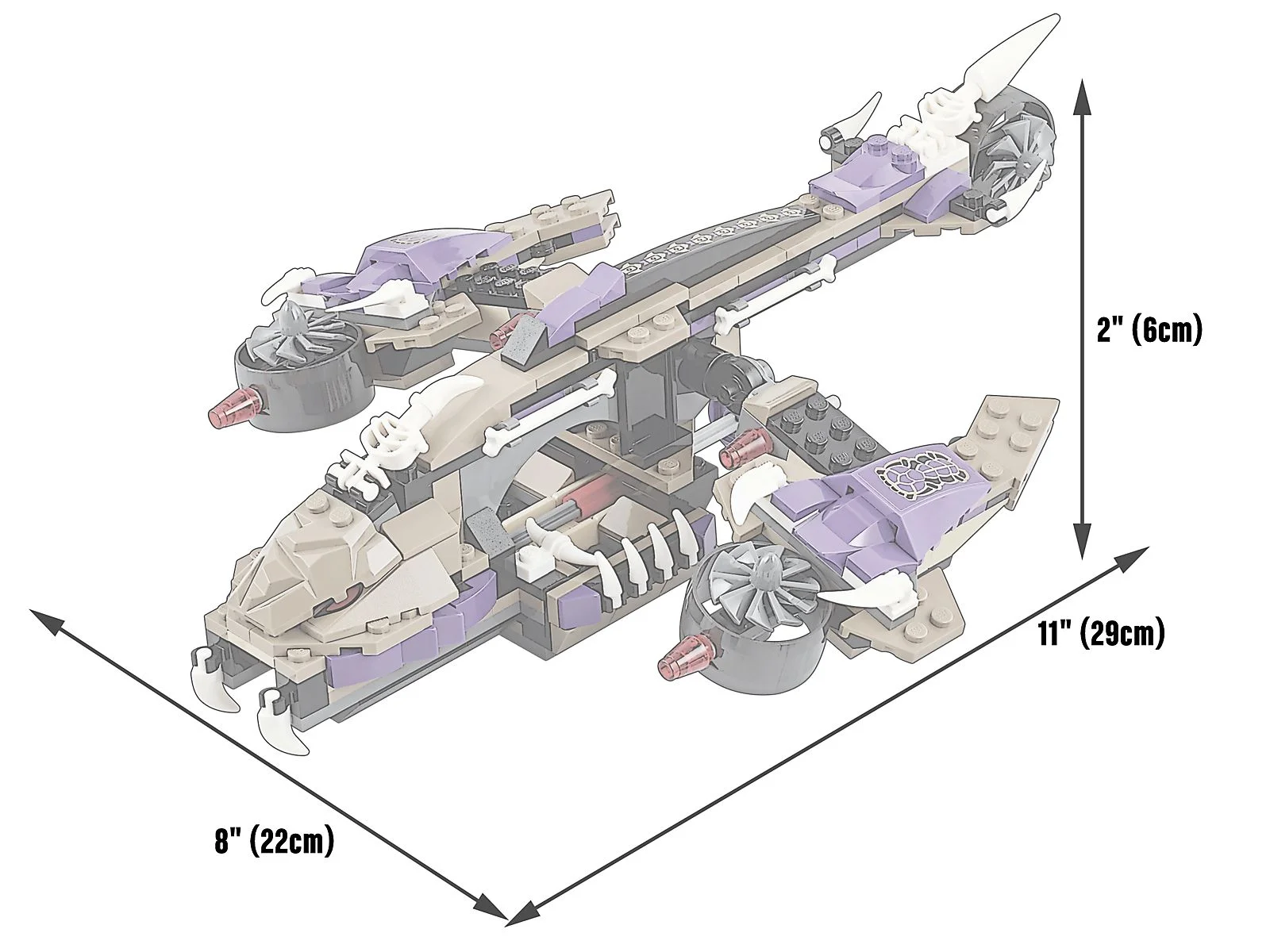LEGO® 70746 Atak śmigłowca Condrai - zdjęcie 4