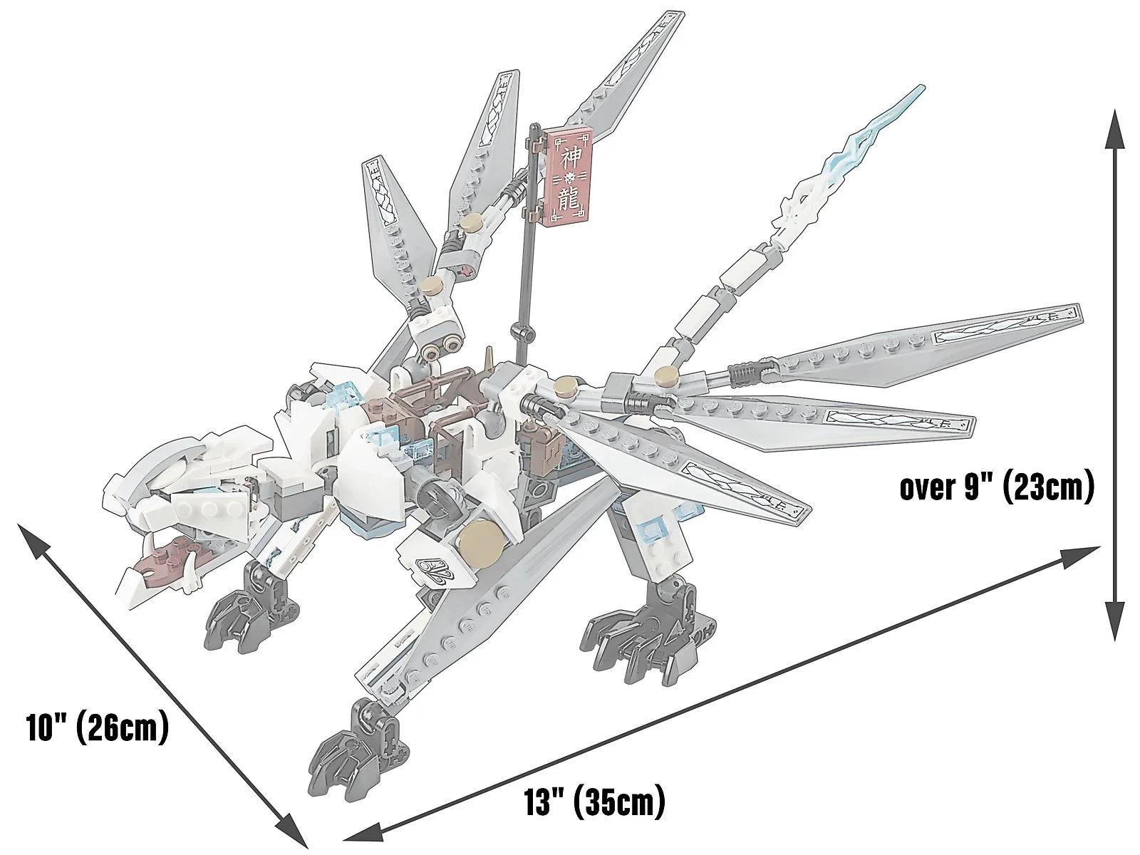 LEGO® 70748 Tytanowy Smok - zdjęcie 2