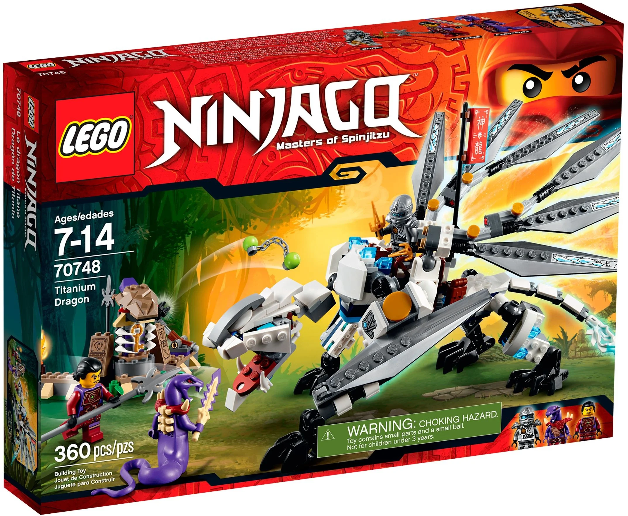 LEGO® 70748 Tytanowy Smok - zdjęcie 1
