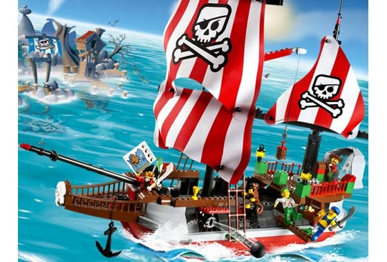 LEGO® 7075 Captain Redbeard's Pirate Ship