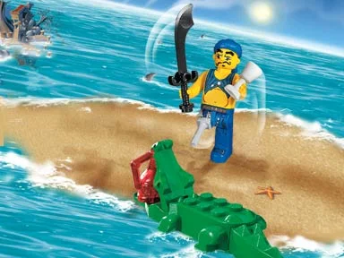 LEGO® 7080 Scurvy Dog and Crocodile