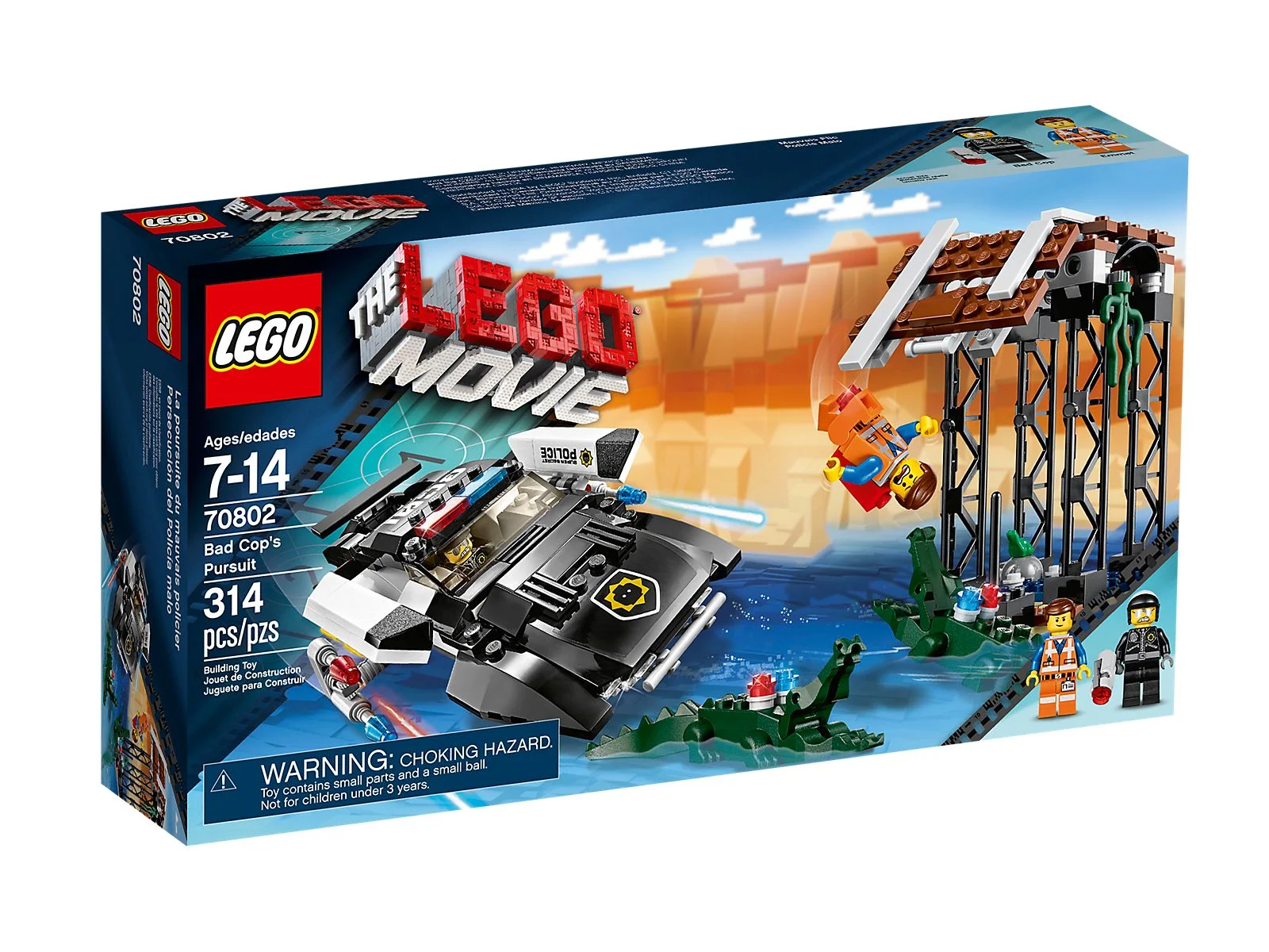 LEGO® 70802 Klocki The LEGO® MOVIE™: 70802 Pościg za złym policjantem - zdjęcie 2