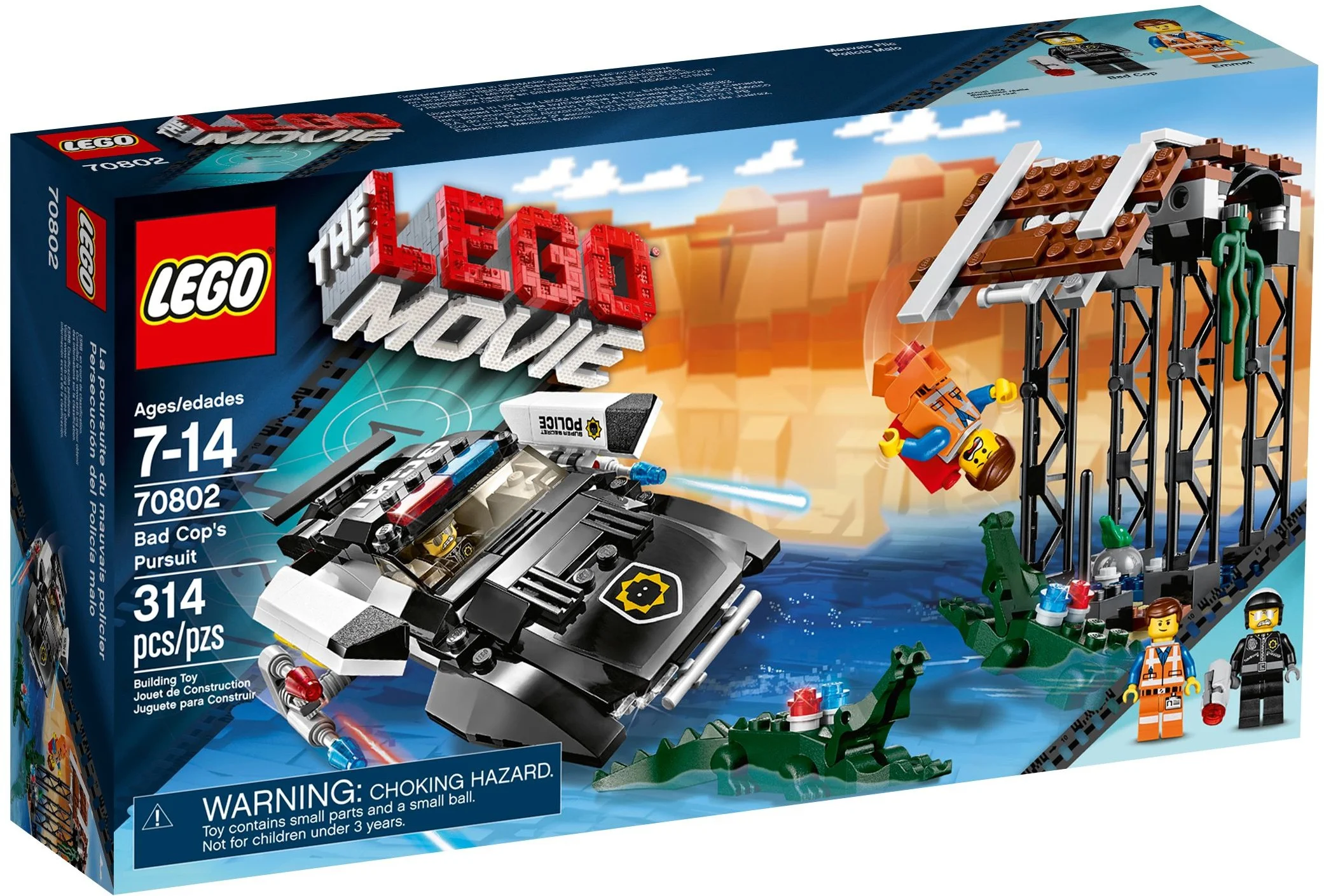 LEGO® 70802 Klocki The LEGO® MOVIE™: 70802 Pościg za złym policjantem - zdjęcie 9