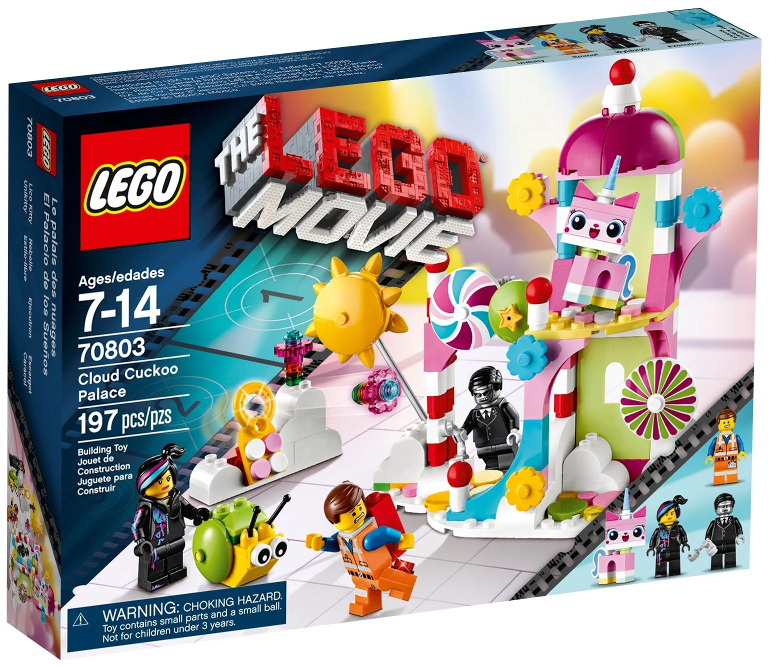 Klocki The LEGO® MOVIE™: 70803 Zwariowany pałac