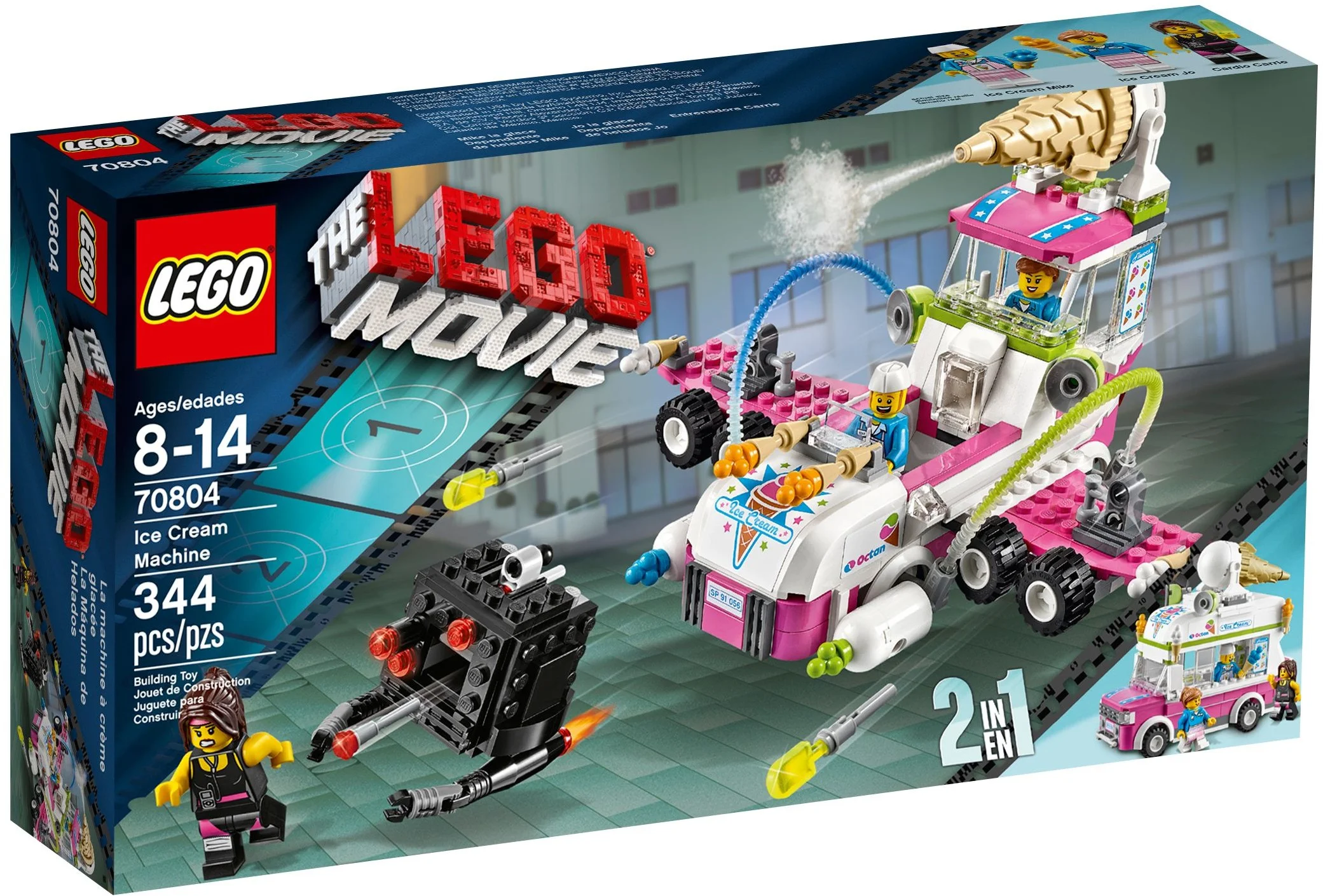 LEGO® 70804 Klocki The LEGO® MOVIE™: 70804 Maszyna do lodów - zdjęcie 1