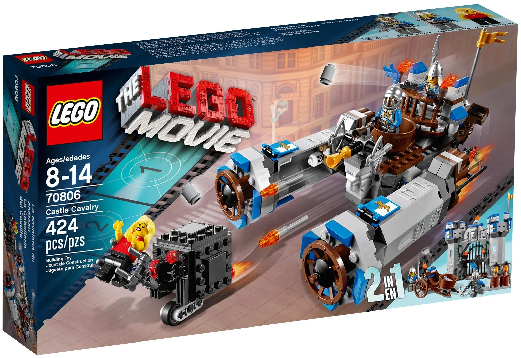 Klocki The LEGO® MOVIE™: 70806 Zamkowa kawaleria