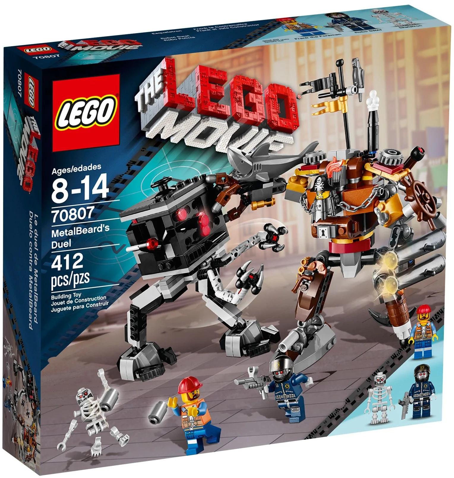 LEGO® 70807 Klocki The LEGO® MOVIE™: 70807 Pojedynek Metal Bearda - zdjęcie 4
