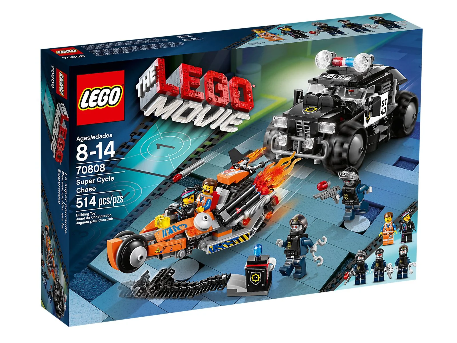 LEGO® 70808 Klocki The LEGO® MOVIE™: 70808 Wyścig superpojazdów - zdjęcie 3