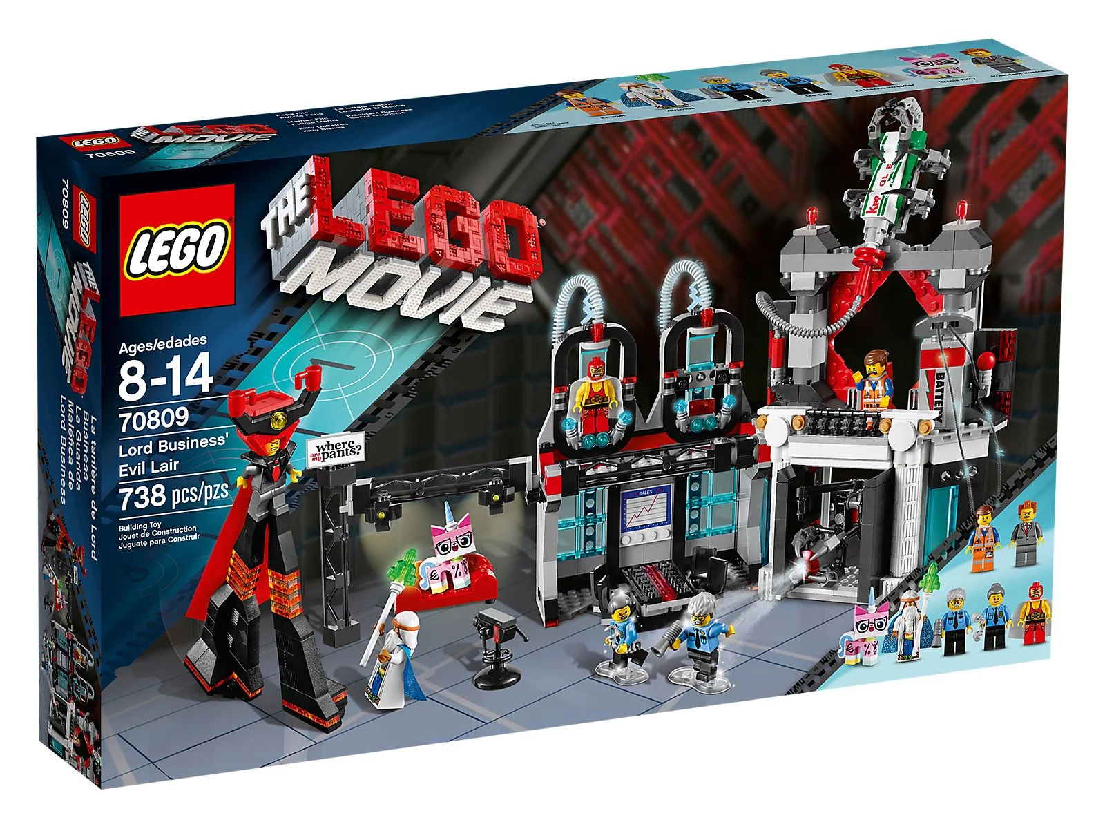 LEGO® 70809 Klocki The LEGO® MOVIE™: 70809 Kryjówka Lorda Businessa - zdjęcie 8