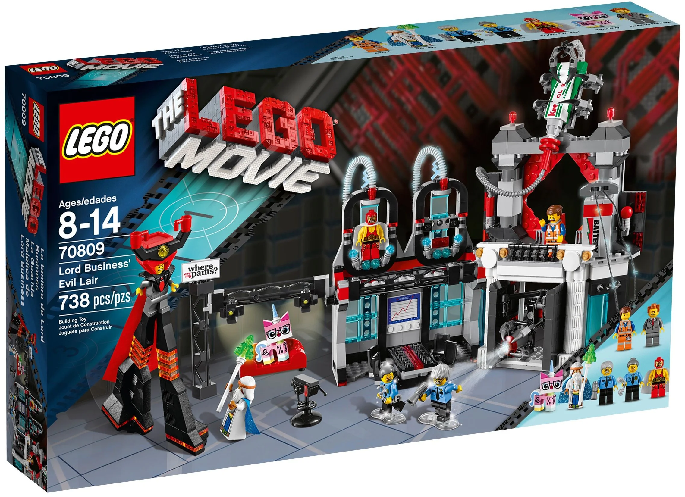 LEGO® 70809 Klocki The LEGO® MOVIE™: 70809 Kryjówka Lorda Businessa - zdjęcie 11