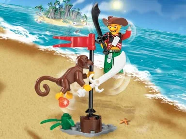 LEGO® 7081 Harry Hardtack and Monkey