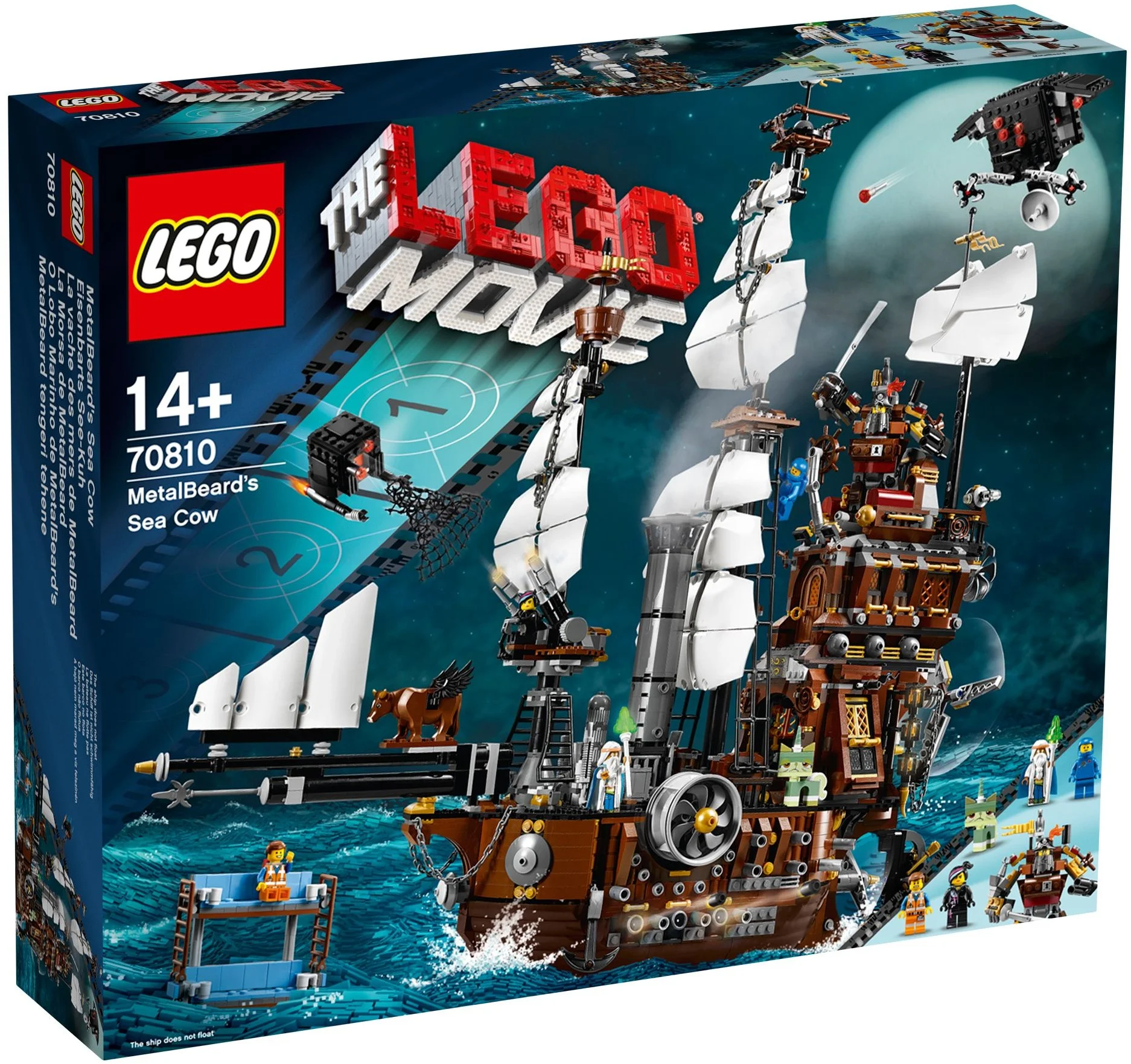 LEGO® 70810 Klocki The Lego Movie Zestaw Statek Okręt Morska Krowa Śiwobrodego - zdjęcie 3